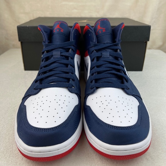 Nike Air Jordan 1 Mid SE USA Olympic - Picture 2 of 7